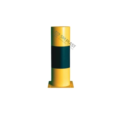 Odbojnica słupowa - wysokość 70 cm - rura ø 159 mm - przykręcana