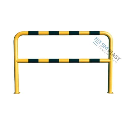 Barierka techniczna - 200 x 110 cm - rama i poprzeczka - rura fi 60,3 mm – przykręcana