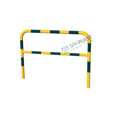 Bariera chodnikowa U12a z poprzeczką - 150 x 150 (110) cm - rama fi 60,3 - poprzeczka - fi 48,3 mm - z-c