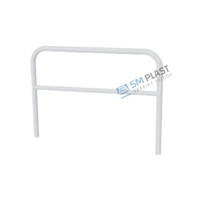 Bariera chodnikowa U12a z poprzeczką - 150 x 150 (110) cm - rama fi 60,3 - poprzeczka - fi 48,3 mm - ocynk ogniowy