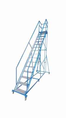 Drabina jezdna, podest jezdny 3,75m 14+1