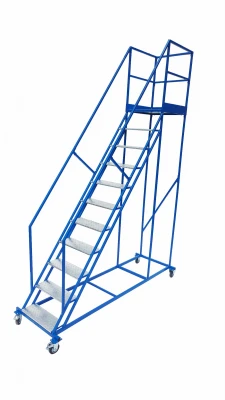 Drabina jezdna, podest jezdny 2,75m 10+1